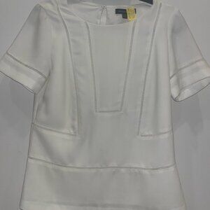 Banana Republic Top with Stitching Design